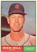 1961 Topps Baseball Cards      197     Dick Hall